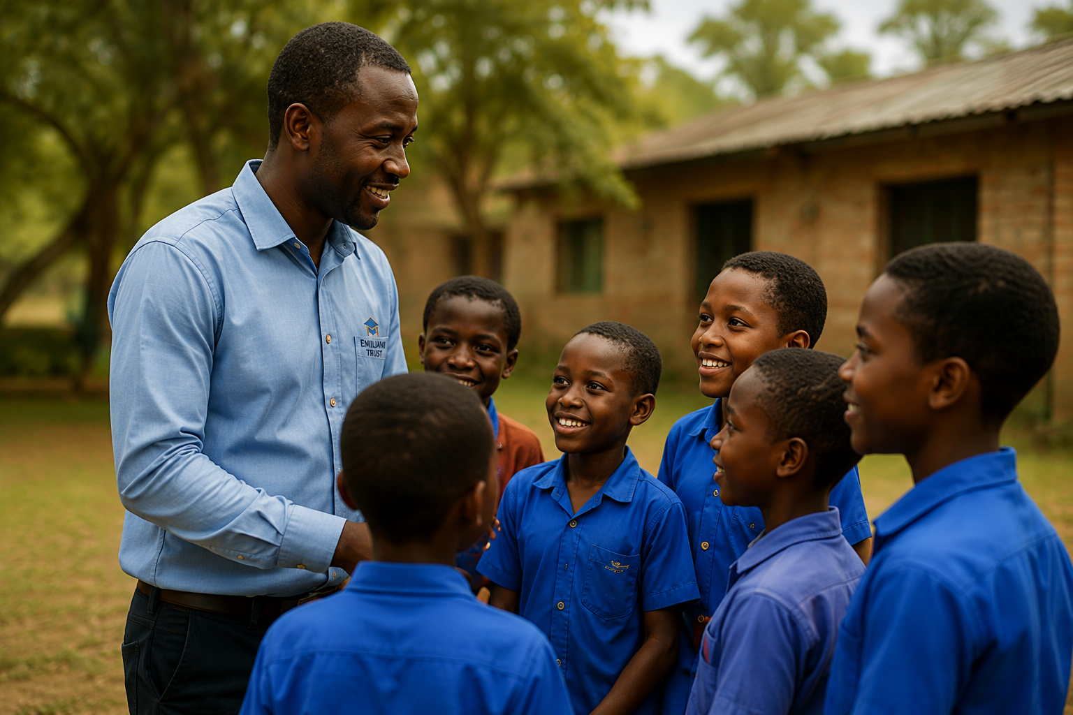 Children supported by Emiliani Trust
